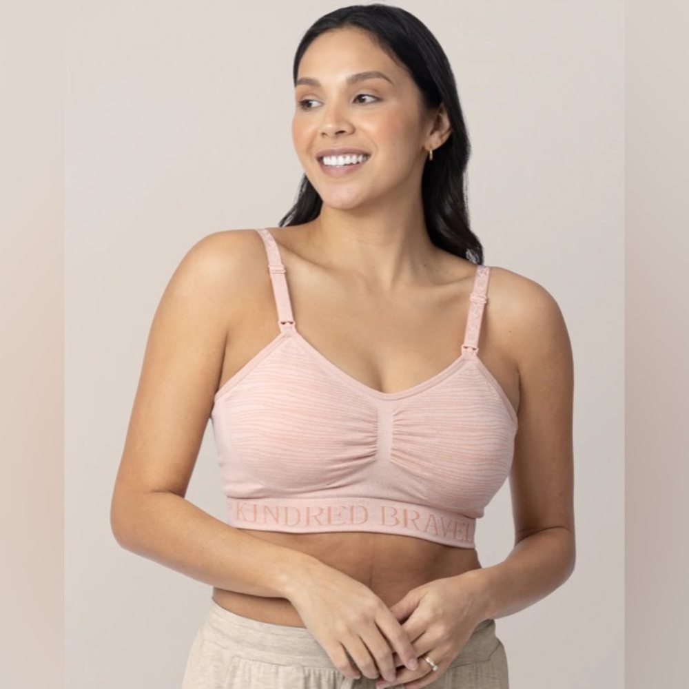 Kindred Braverly Sublime Pumping and Nursing Bra - nude pink